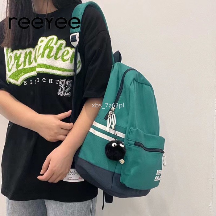 Túi đi học tương phản phong cách đại học Ba lô học sinh phong cách Nhật Bản túi du lịch đơn giản và | BigBuy360 - bigbuy360.vn