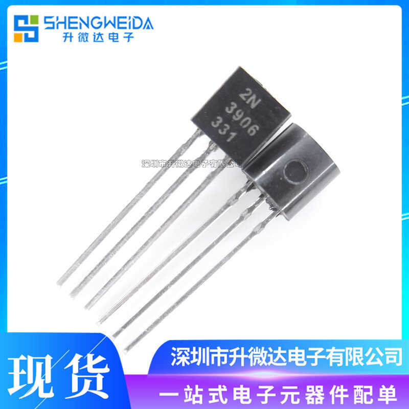 Chính Hãng CJ 2N3906 TO92 PNP Transistor-40V200mA In-Line Triode Đồng Pin
