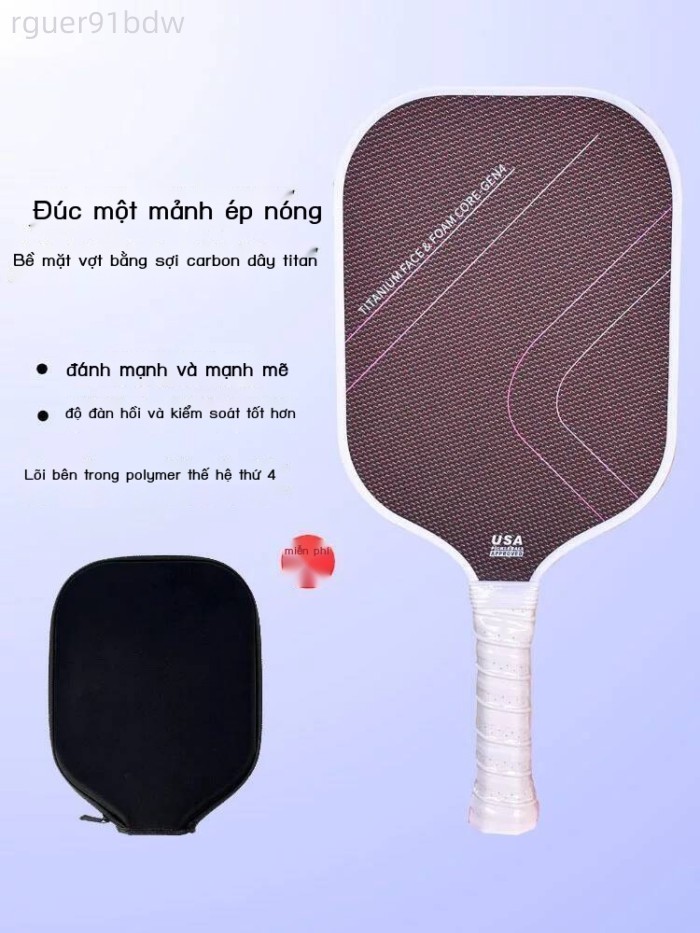 [SALE] Vợt bóng bàn FLYXUAN Titanium T700 Carbon Fiber ép nhiệt tích hợp chuyên nghiệp