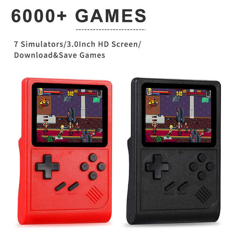 Nhà máy cung cấp trực tiếp Nhà máy GB300 Bảng điều khiển trò chơi Retro hoài cổ Máy chơi game cầm ta
