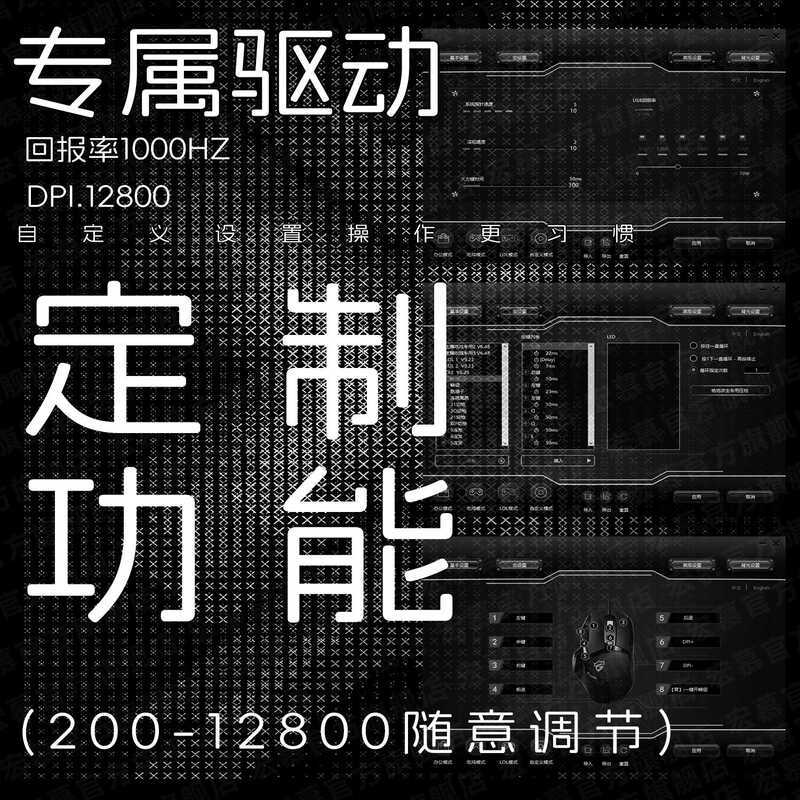 Chuột chuyên nghiệp GP100 siêu nhẹ dành cho eSports, phù hợp với PUBG, CrossFire và LoL, chuột chơi 