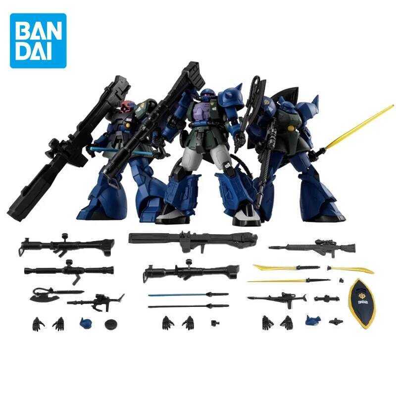 Bộ Gundam Bandai, mô hình anime Shokugan Frame FA MS-06R-1A MS-09RS MS-14A, đồ chơi nhân vật hành độ