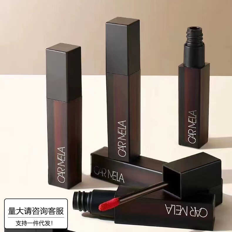 CARMELA CARMELA Son Môi Phong Cách Mới K04 Lip Mud Velvet Matte Matte Lip Gloss