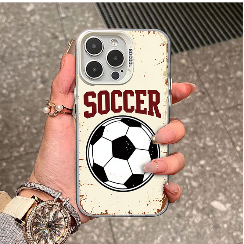 Soccer và quả bóng đáỐp Lưng cho VIVO Y17 Y16 4G Y15S Y32 Y15 Y21S Y12 Y3S Y20 Y30 Y36 Y29 Y03