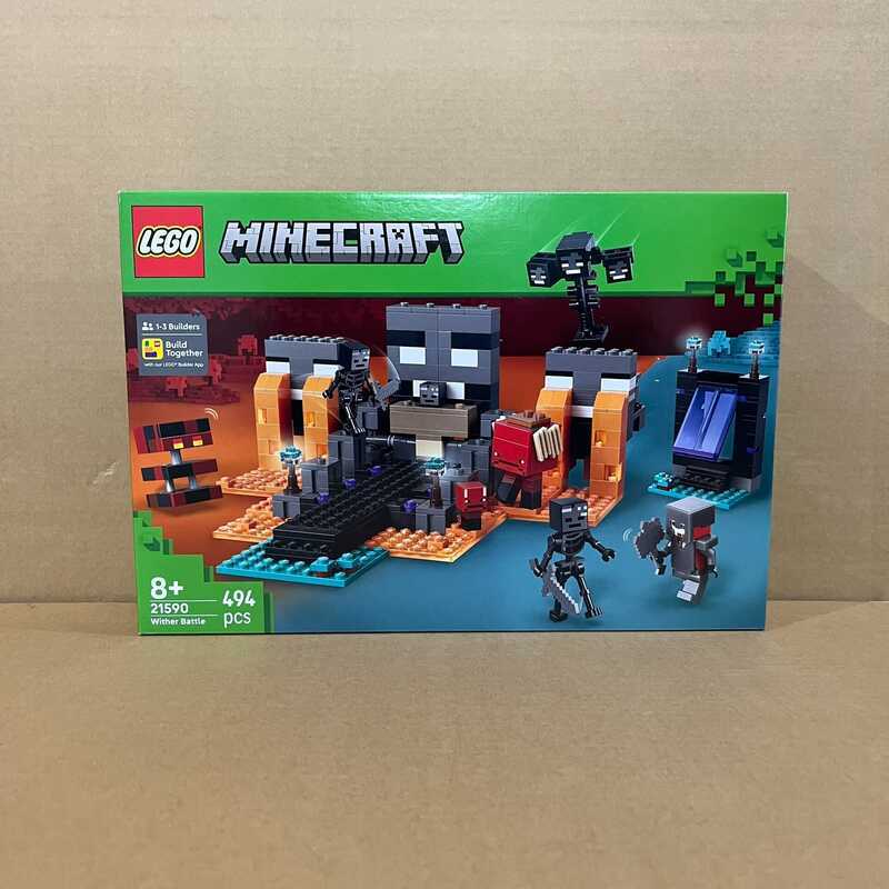 LEGO Minecraft Series 21590 Trận chiến của Vua Hoa Khô - Bộ xếp hình giáo dục dành cho trai và bé gá