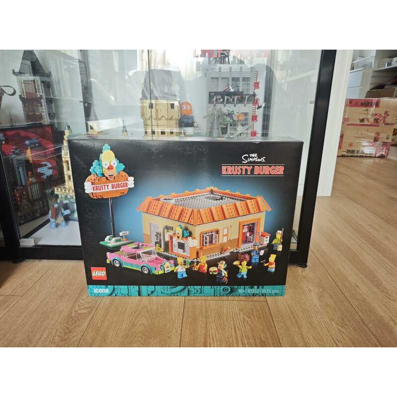 LEGO 10352 Dòng Simpson: Cửa hàng Krusty Burger, sản phẩm chính hãng.