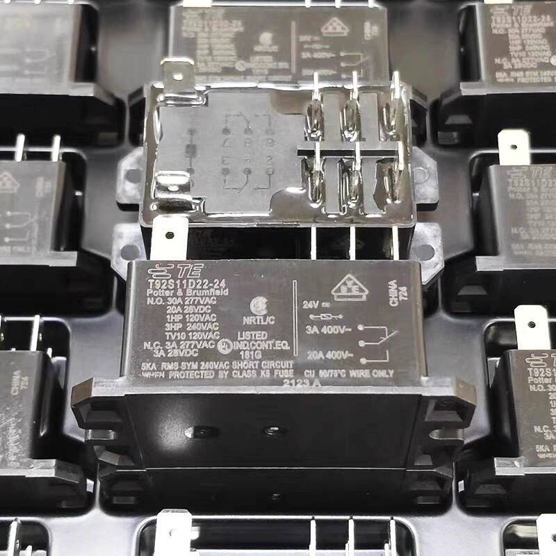 Ưu tiên❤ Thương hiệu mới Chính hãng T92S11D22-24 Hàng có sẵn TECO TE Rơle công suất cao 8 chân 24V 3