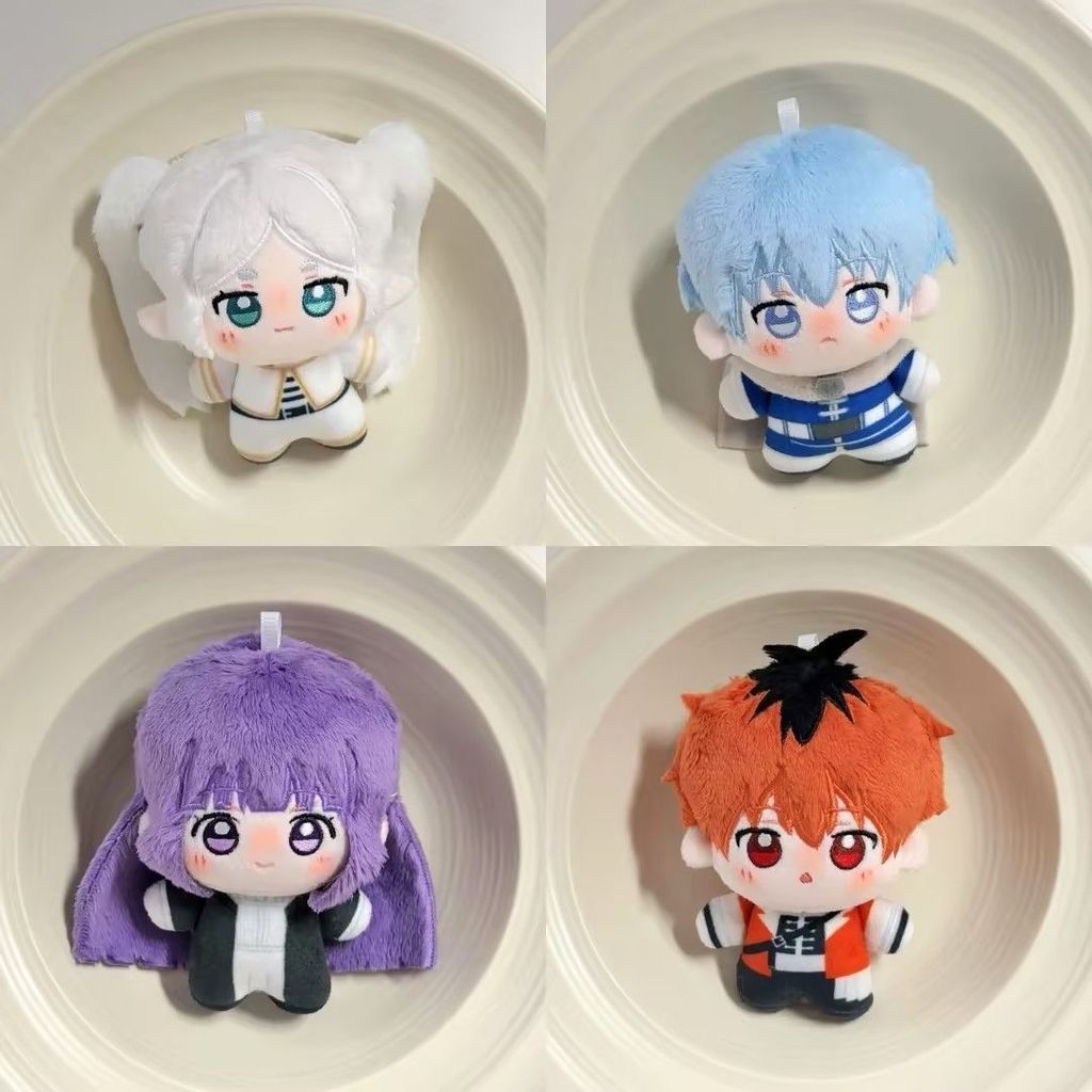 Frieren - Frieren,Himmel, Heiter,Fern Bộ Gấu bông Anime doll Manga 10cm Có sẵn Quà sinh nhật nữ