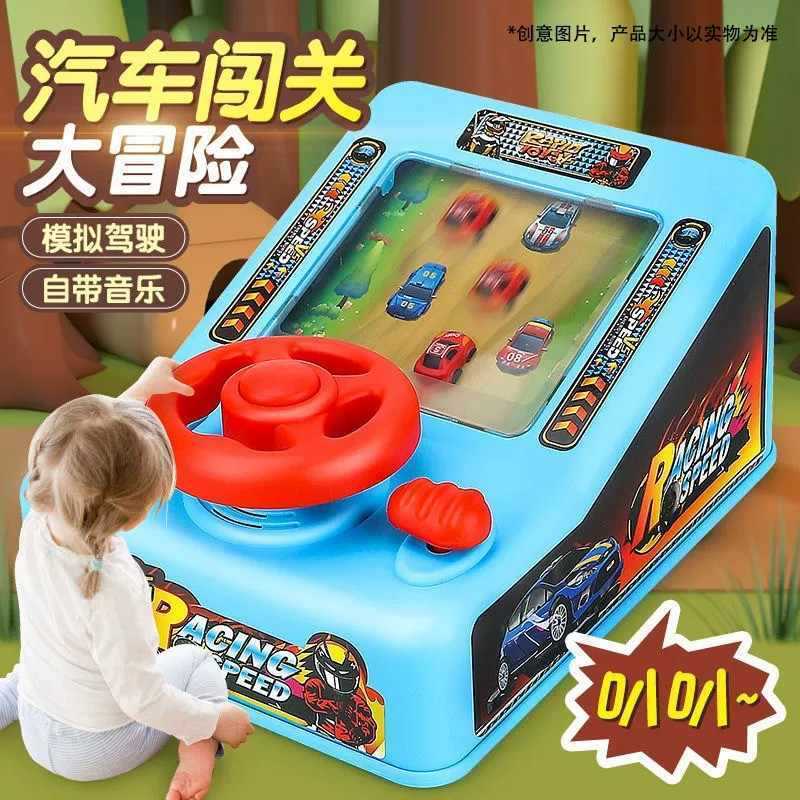 Vô Lăng Trẻ Em Mô Phỏng Lái Xe Đồ Chơi Giáo Dục Điện Để Bàn Tay Cầm Chơi Game Tránh Đua Xe Phiêu Lưu