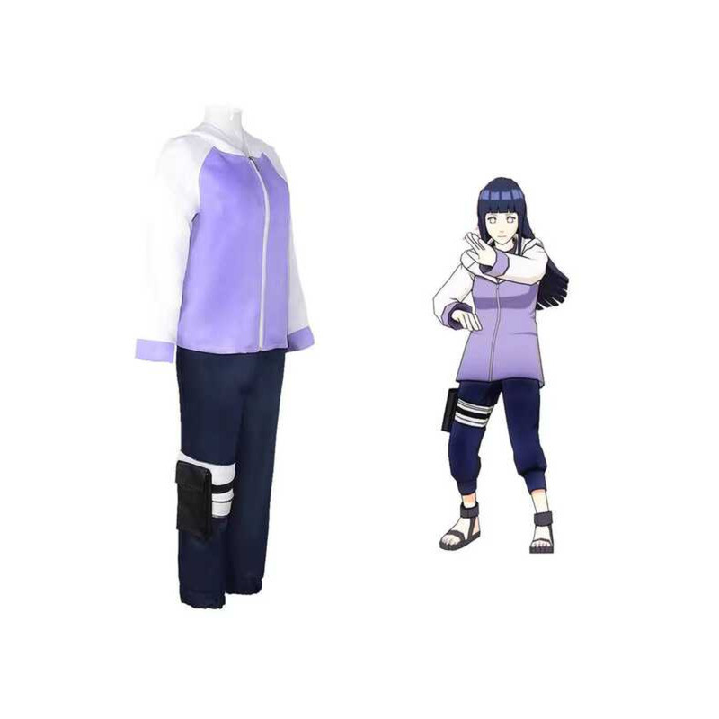Quần Áo Cosplay Hyuga Hinata Naruto Shippuden - Two-Way Outfit