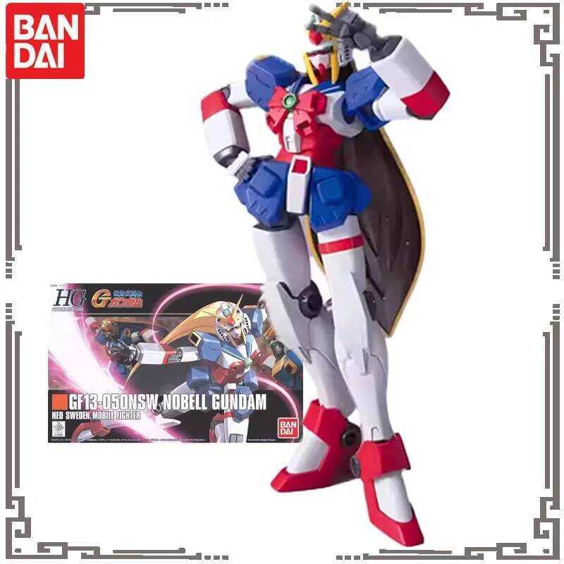 Bandai HGUC GUNDAM Nhân Vật Anime Hành Động Nobell Đồ Chơi Lắp Ráp Cho Trai Bé Gái Trẻ Em Quà Tặng N