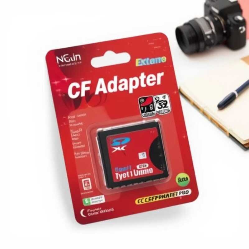 Thẻ SD sang CF Loại i Loại Giá Đỡ Thẻ Hỗ Trợ Tốc Độ Cao SDXC Camera Thẻ Nhớ Không Dây WIFI SD