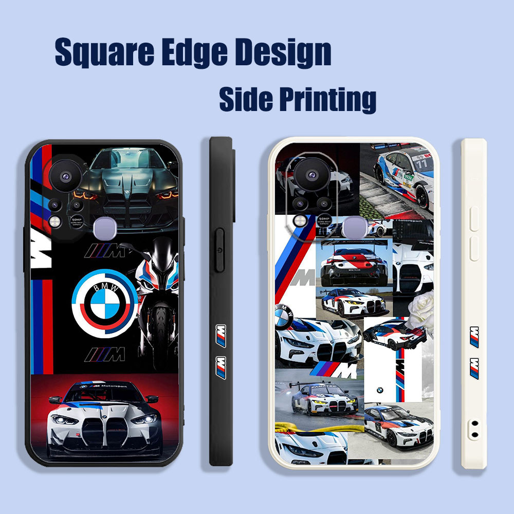 Ốp Lưng Cho iPhone 6 Plus 11 Pro 12 14 13 Pro Max 8 Plus Se Bmw M4 Gt4 ZDK20 Ốp Điện Thoại Vuông Edg