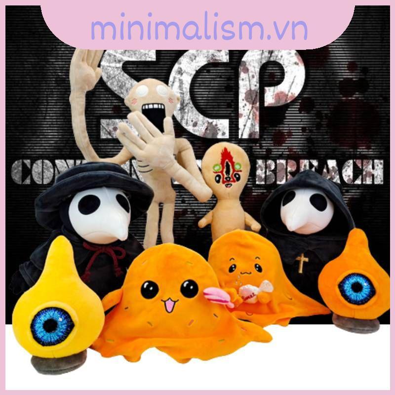 Kids Halloween honor game Plague Doctor Series Siren Head Plush Scp Foundation Plush Doll Scp-999 Sc