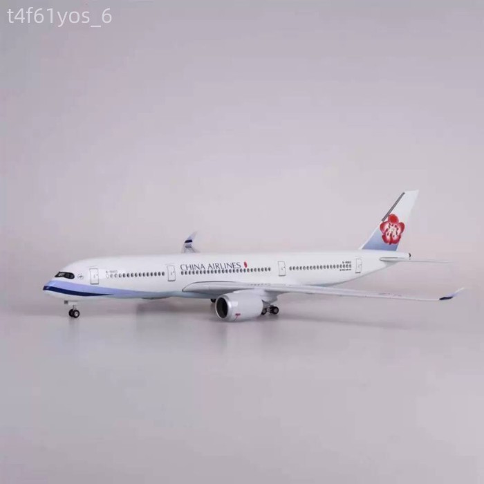 [ Siêu Tiết kiệm] Mô Airbus A350 của hãng Đài Loan Trung Quốc năm 47cm có bánh xe và đèn, mô hình m