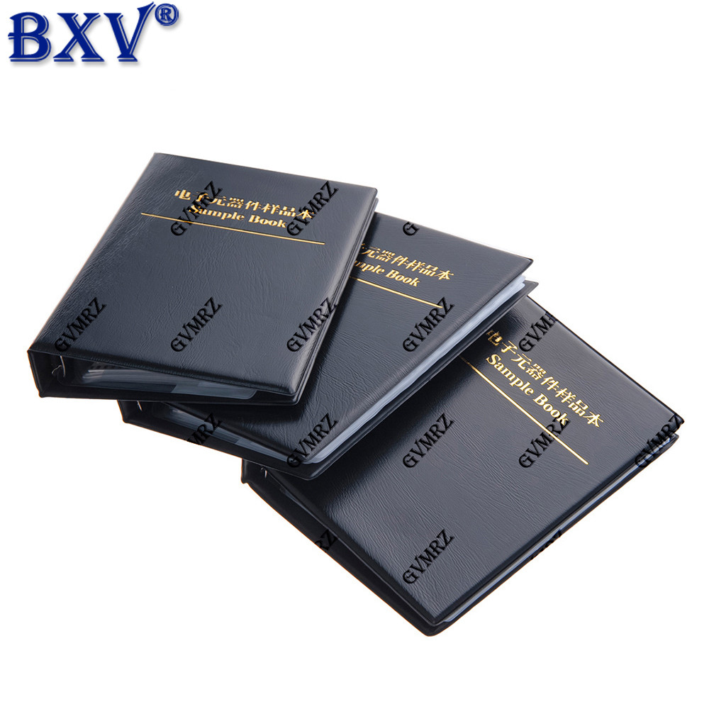 Sách mẫu Tụ điện SMD - 0201 0402 0603 0805 1206 Bộ sắp xếp tụ điện MLCC đa kích thước với Bộ sắp xếp
