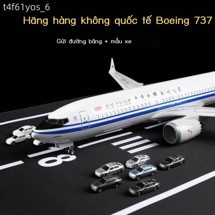 [GIÁ SỐC] Mô hình Boeing 737MAX8, hàng không quốc tế, Southern China Eastern Airlines, trang trí mô