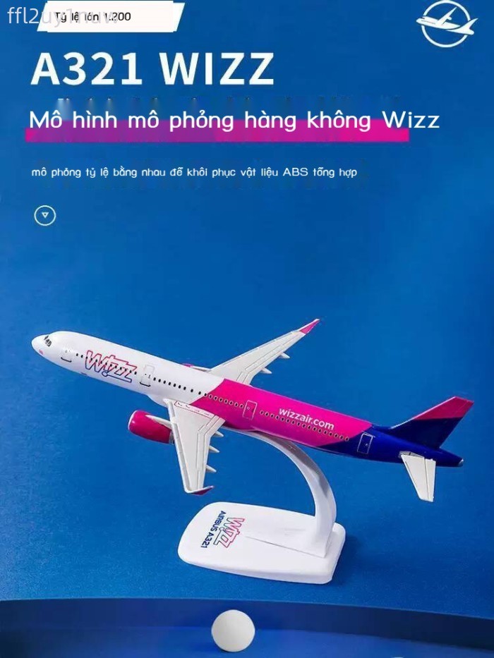 HOT- [ Ảnh thật ] Mô máy bay phỏng A321neo Weiz Aviation, mô hình lắp ráp B737max8, có sẵn, tỷ lệ 1