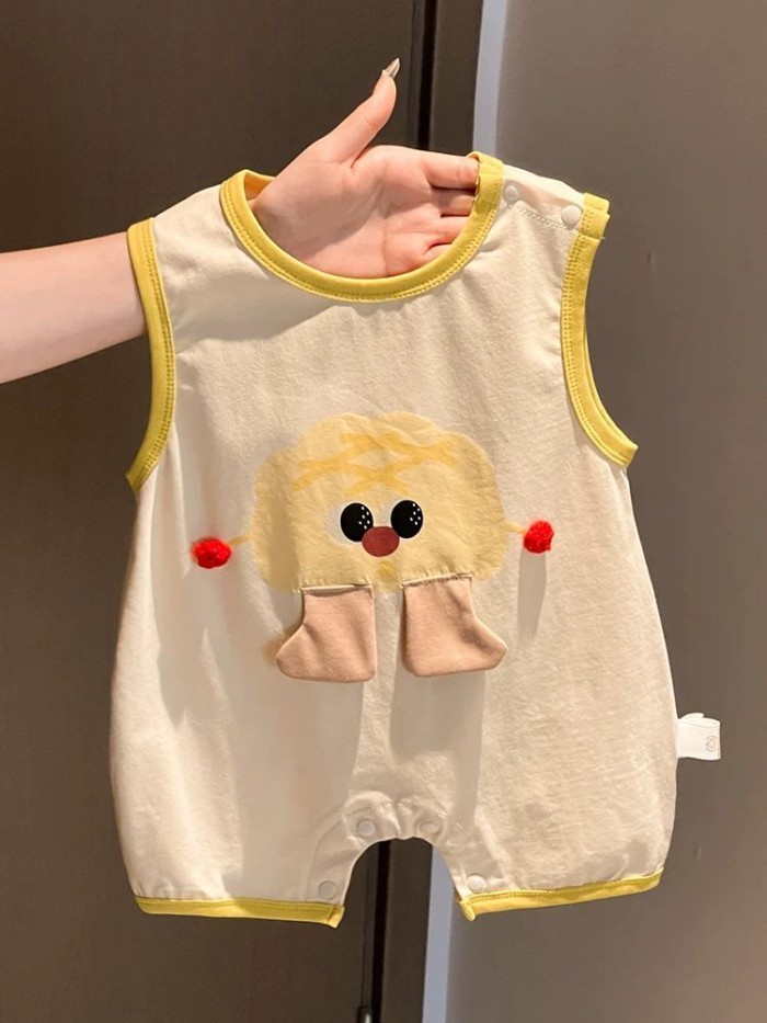 Baby Clothes, Summer Clothes, Thin Ones, Men's And Women's Baby Onesies, Summer Style, Super