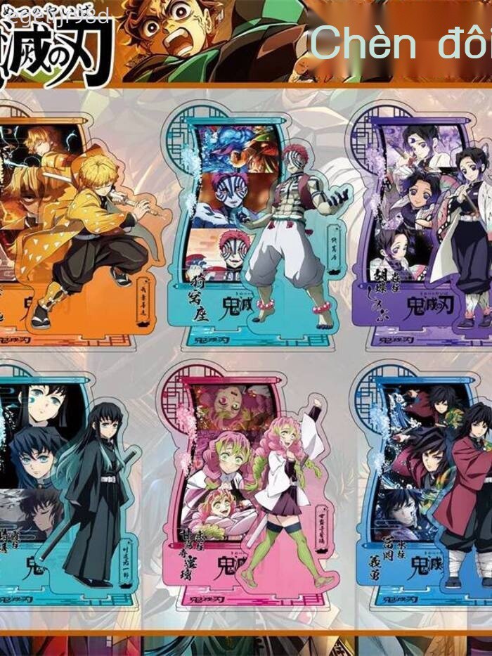 (HÀNG HOT) Standee Acrylic Demon Slayer: Infinity Castle Arc Muichiro, Zenitsu, Shinobu Kocho, Zeni