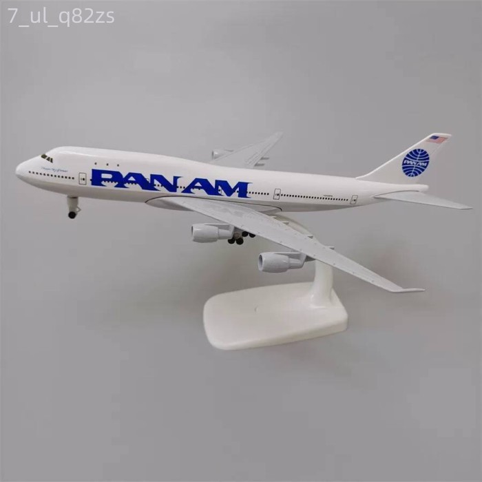 [GIÁ SỐC] Mô hình máy bay Boeing B747 của hãng hàng không Pan American Airways PAN AM, kích thước 2