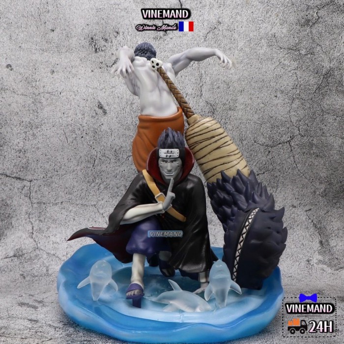 Kho Hà Nội🚚Naruto Akatsuki Kisame GK Figure Statue Model Ornament Gift Gift Model