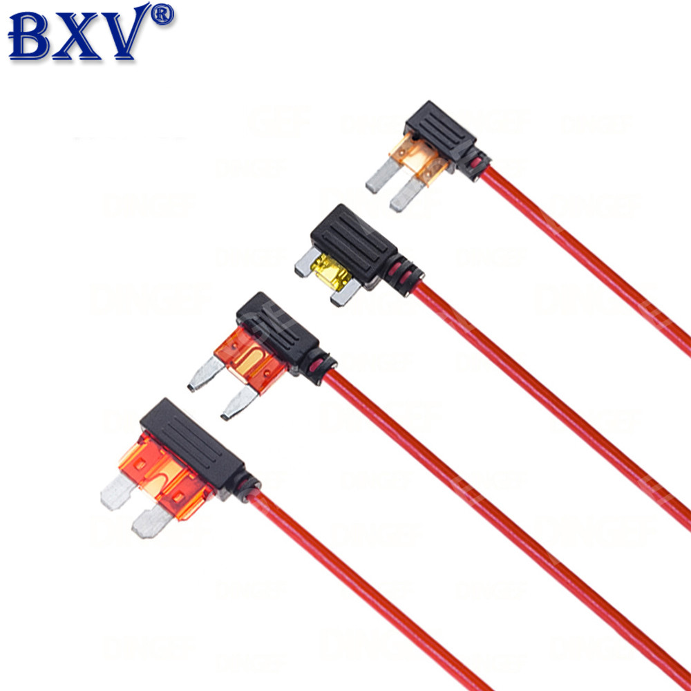 1 Cái Đa Năng Add-A-Circuit Fuse Tap - Giá Đỡ Cầu Chì Lưỡi Khe Kép Cho Micro / Tiêu Chuẩn / Mini & F