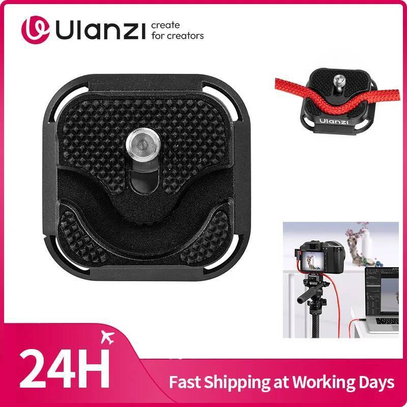 ​Ulanzi UKA10 UKA Kẹp Cáp Đĩa Phát Hành Nhanh Cho Cáp 5 Mm Hoặc Ít Kim Loại Nhanh Phát Hành Tấm Cho 