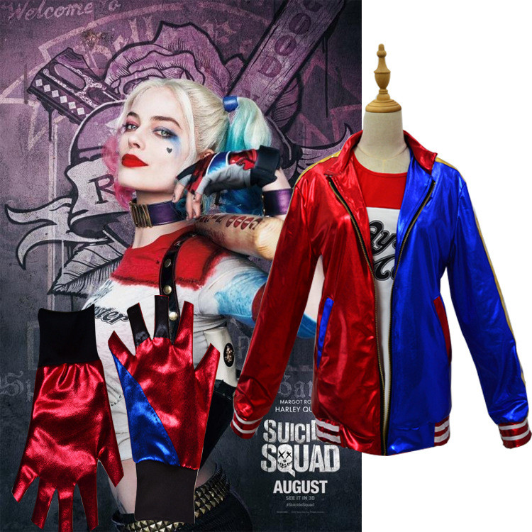 Suicide Squad c Đồng phục Harley Quinn HrleyQuinn Harley Quinn Trang phục trinh thám