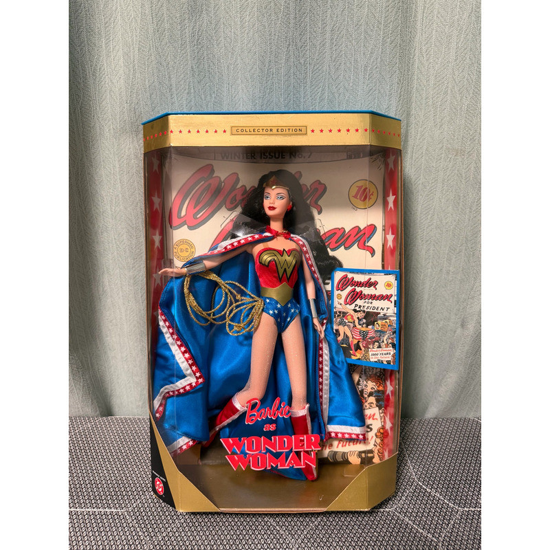 Barbie Rare Collector's Edition Wonder Woman Barbie Wonder Wo Sưu tầm búp bê