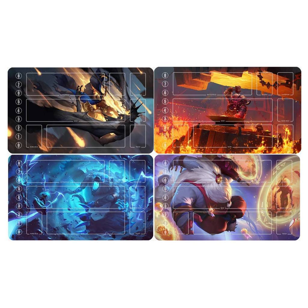 600X350X2Mm Diy Pantheons Card Battle Mat Tcg God Kings Single Player Board Mousepad Game Card Duel 