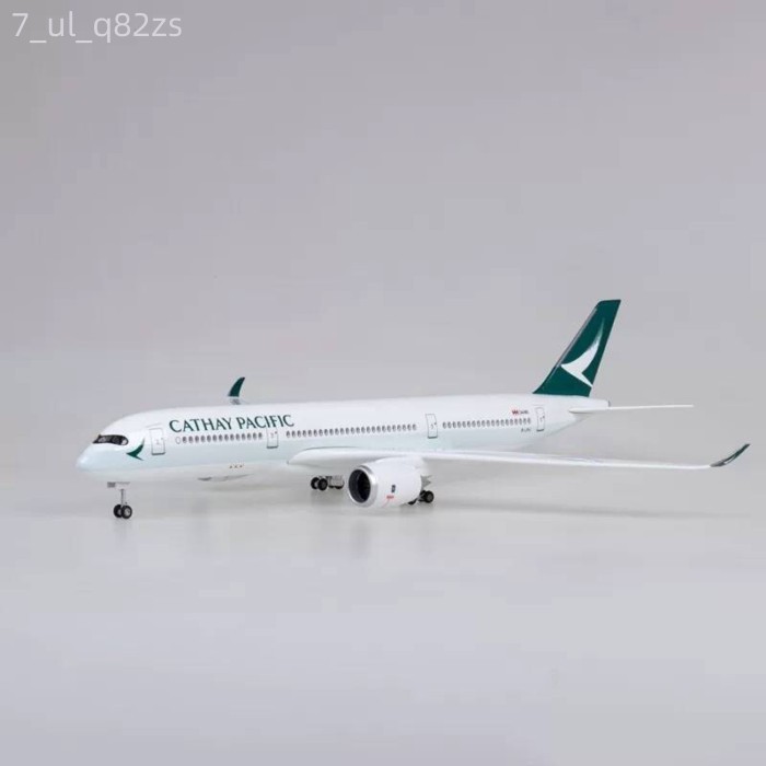 (HÀNG HOT) Mô hình máy bay chở khách Airbus A350 của Thai Airways 47cm có đèn và bánh xe, là lựa ch