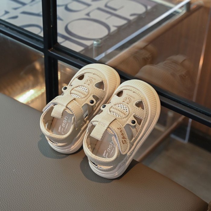 Baby Boy Sandals Summer New Baby Soft-soled Toddler Shoes Baotou Girls Non-slip Children's Be