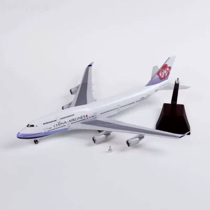 [HÀNG MỚI VỀ] Mô chở khách Boeing 747-400 của China Airlines, máy bay phỏng 47cm, mô hình trang tr