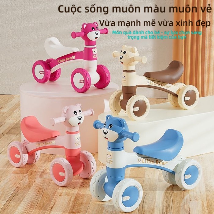 Bé tập đi xe thăng bằng trẻ em từ 1 đến 3 tuổi xe scooter 2 tuổi xe scooter cho trẻ sơ sinh trẻ em