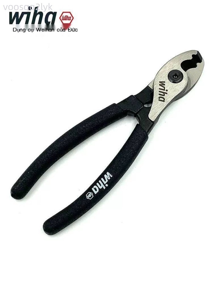 [Đa Năng] cáp Wiha Đức nhập khẩu 6inch và tuốt Kìm cắt dây điện đa năng hai lưỡi 46691
