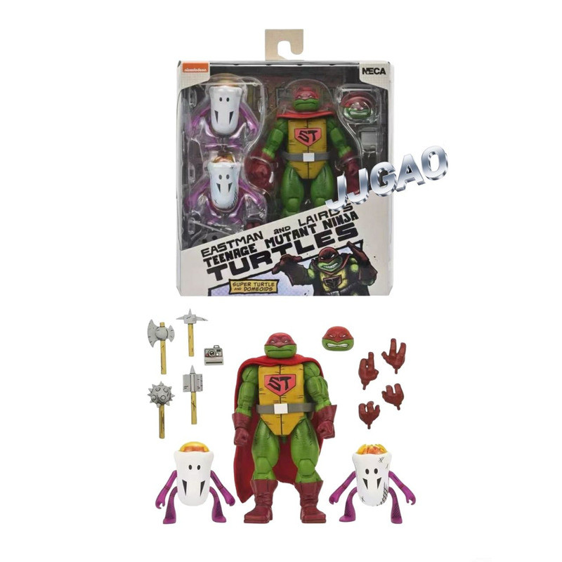 Mô nhân vật hành động NECA, Teenage Mutant Ninja Turtles: Superhero Turtle, mô hình 7 inch