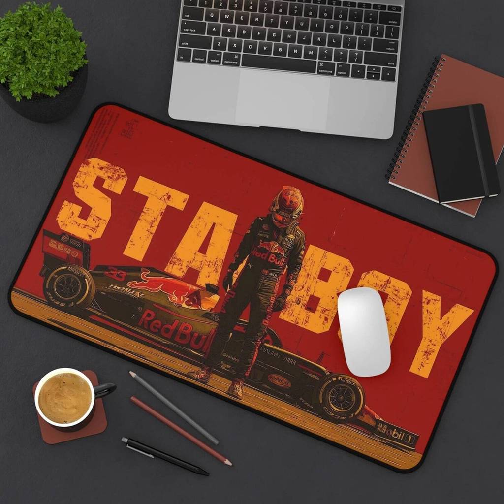 F1 Car Starboy Race Driver Poster Để Bàn Thảm | Miếng lót chuột xe đua
