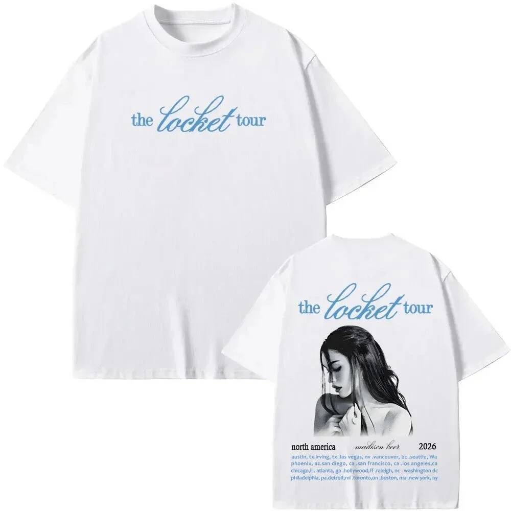 Bắc Mỹ Tour Du Lịch Ngày CHỈ Madison Bia Buổi Hòa Nhạc Merch Tee Madison Bia Locket Tour 2026 Áo Sơ 