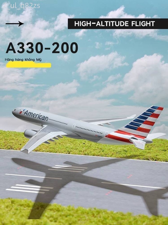 [ HOT Sale ] Mô Airbus A330-200, chở khách A321NEO của American Airlines, hình A319, đồ trang trí m