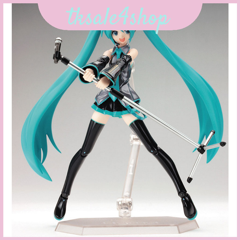 15cm Anime Vocaloid Hatsune Miku Action Figma Hình Lý Tưởng Cho Trẻ Em