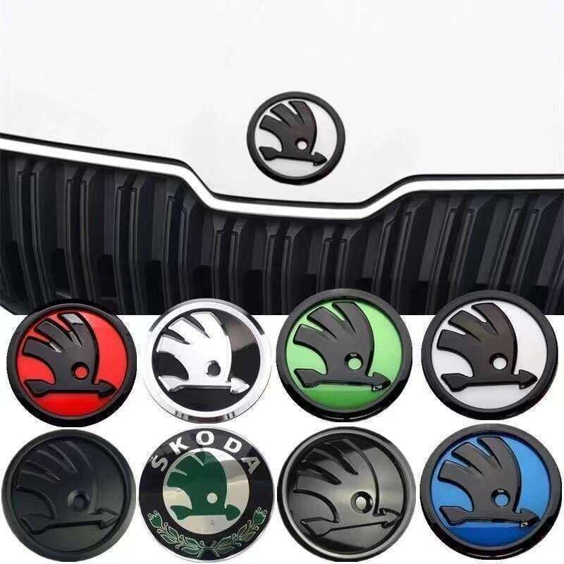 LAIFU Skoda Logo trước và sau90MMRear tiêu chuẩn biểu tượng ô tô Auto Pro Zone