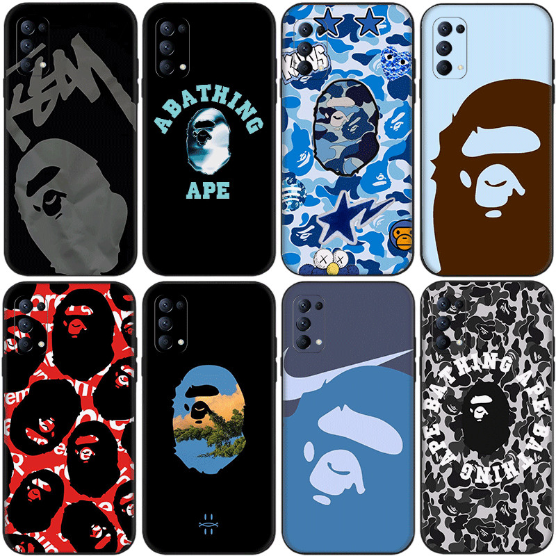 OPPO A80 A83 A1 A91 F15 A92 A72 A52 A92S A93 A94 A95 A96 K12X Khả năng tương thích TPU Vỏ màu đen Vỏ