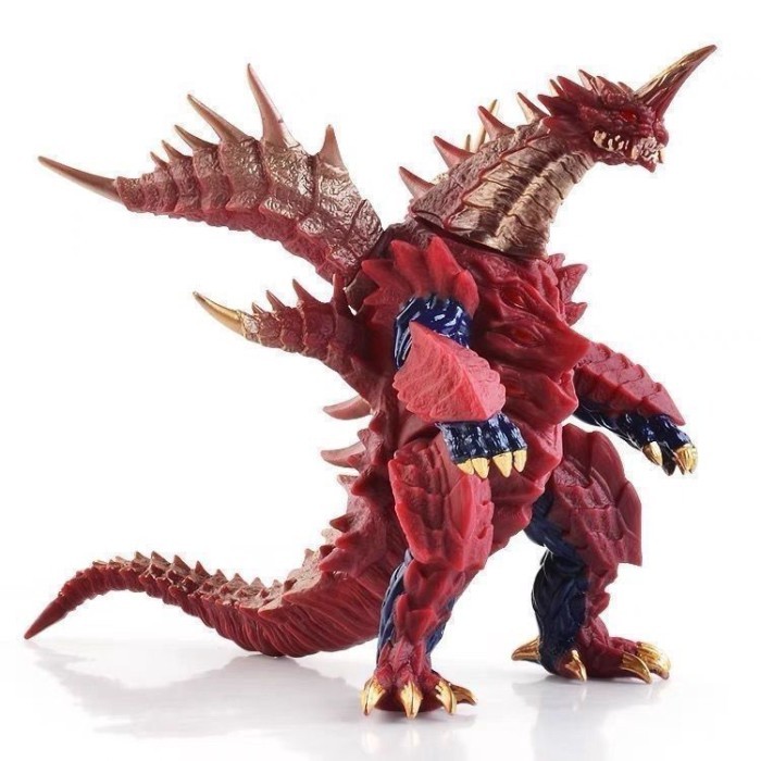 Nhựa Mềm Lớn Maga Orochi Moge Orochi Monster Trẻ Em Siêu Nhân Quả Cầu Galaxy Đồ Chơi Ultraman