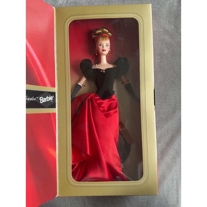 Mattel Barbie x Avon Collaboration: Red Dress Winter Avon Sưu tầm búp bê