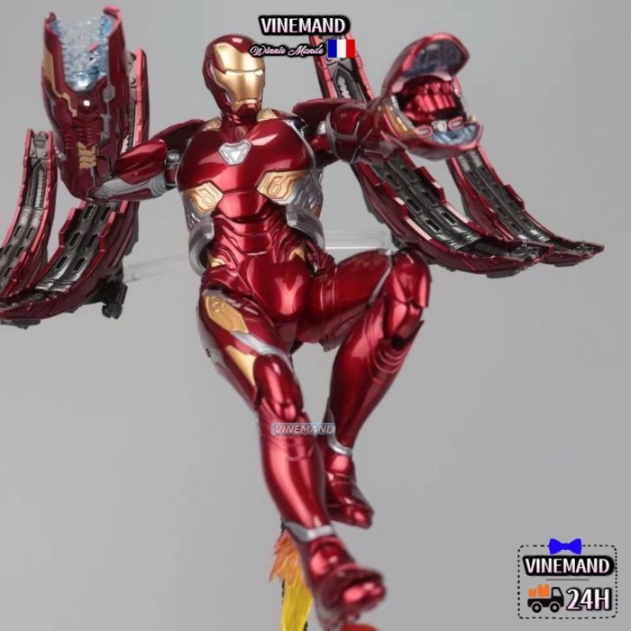 Kho Hà Nội🚚Iron Man MK50 Mark 85 Figure Boy Iron Man Spider-Man Birthday Gift Lucky Bag Blind Box