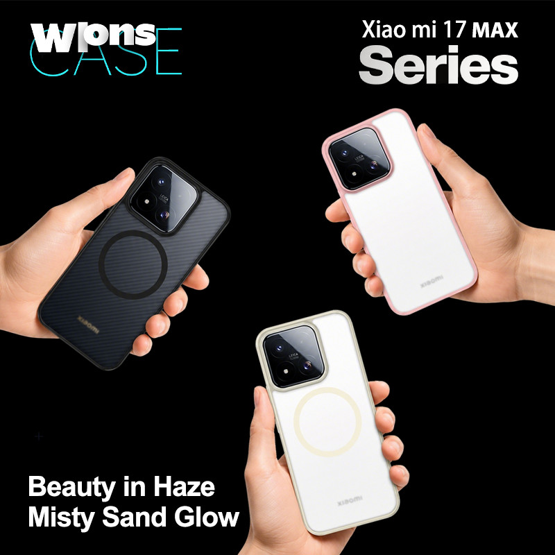 Ốp lưng mờ cho Xiaomi 17 Pro Max Ultra ⭐Vỏ điện thoại PC từ tính⭐ Vỏ chống sốc Sạc không dây N52 Sil