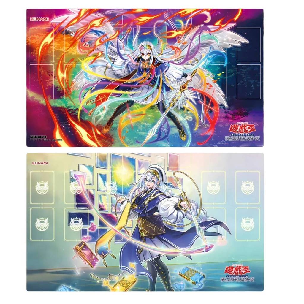 Yu-Gi-Oh Artmage Finmel Single Player Battle Card Playmat 600x350mm Artmage Non Finito Tcg Thẻ giao 