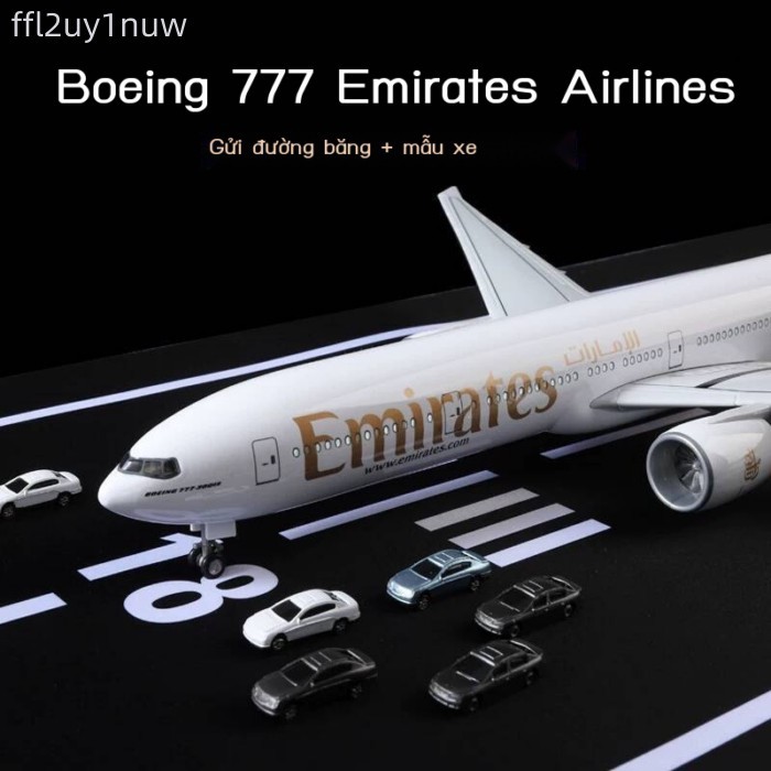 [ 𝐇𝐎𝐓 𝐃𝐄𝐀𝐋] Mô Boeing B777 của hãng hàng không Emirates, hình máy bay chở khách phỏng quy mô