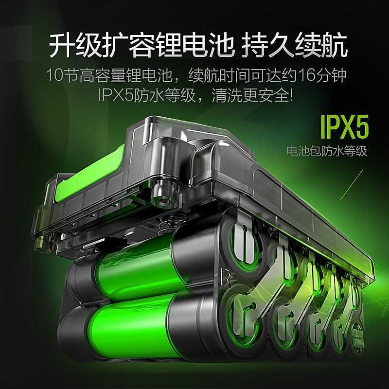 [Greenfield] Máy rửa xe cầm tay pin Lithium, máy vệ sinh di động, súng phun nước áp lực siêu cao Des